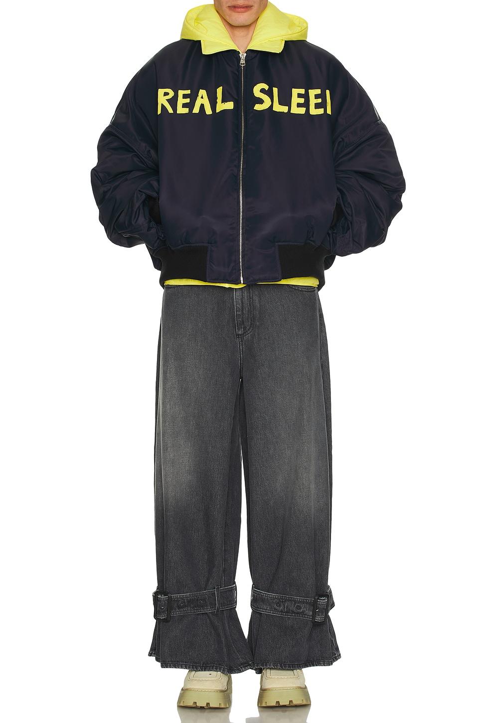 Buckled Cuff Jeans Product Image