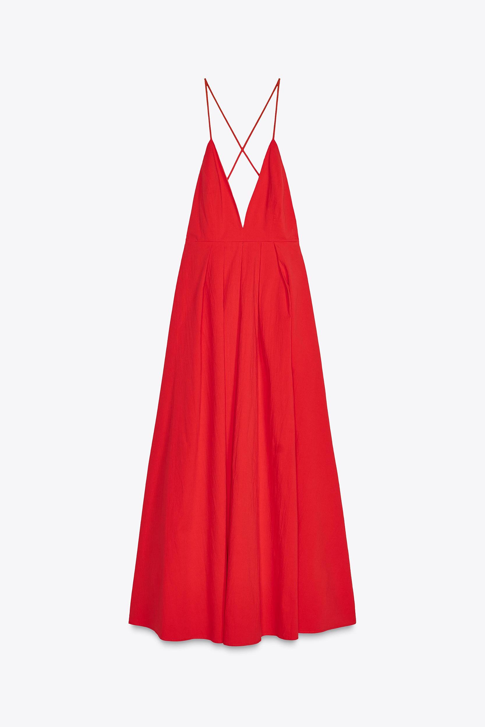 OPEN BACK DRESS ZW COLLECTION Product Image