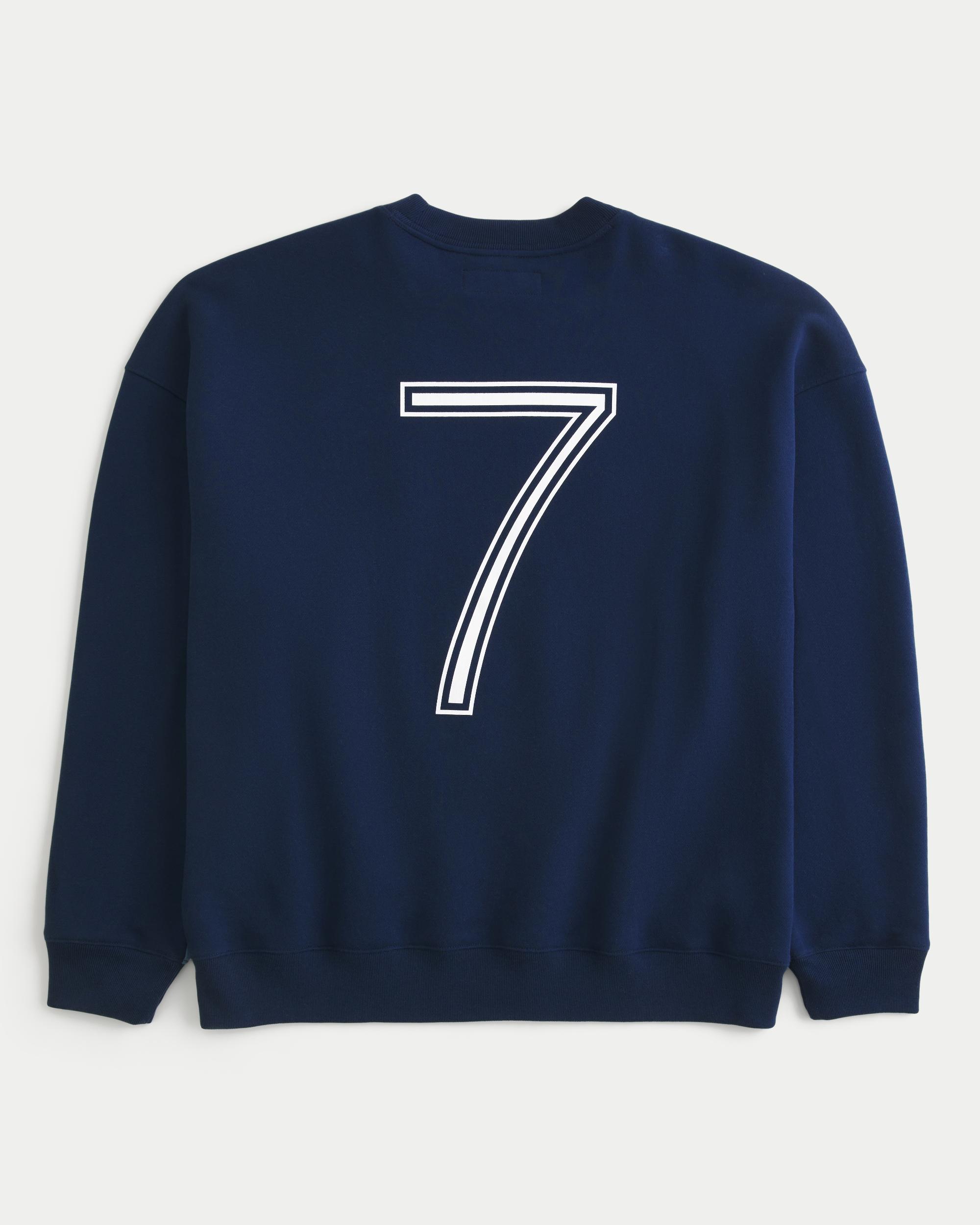 Baggy Dublin Graphic Crew Sweatshirt Product Image