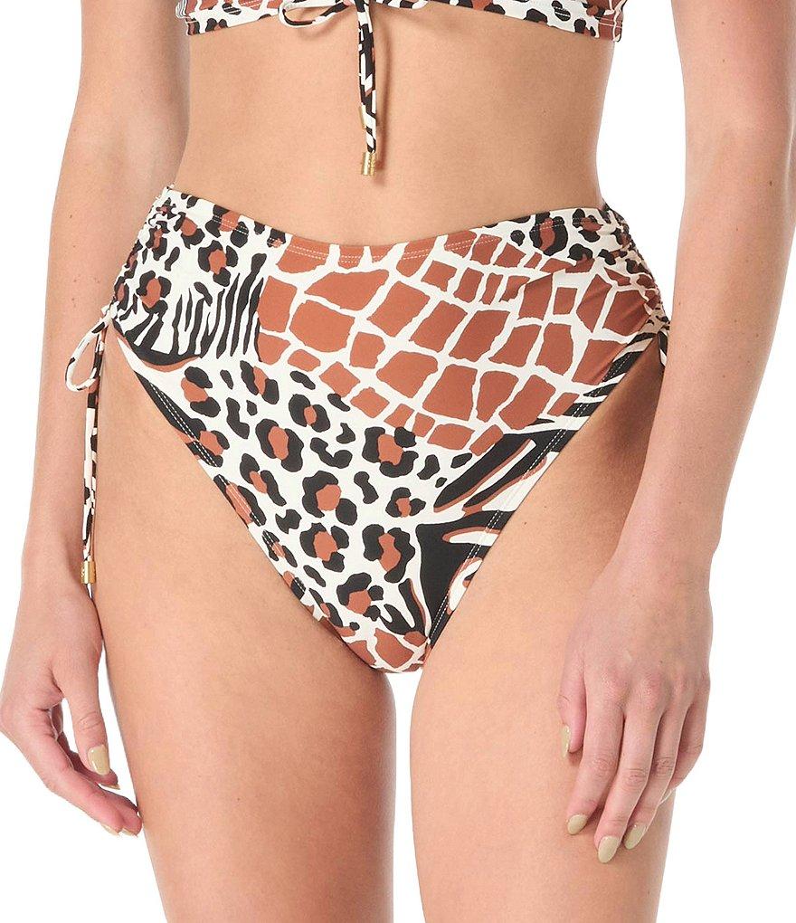 Coco Reef Wild Medley Inspire Animal Print High Waist Swim Bottom Product Image