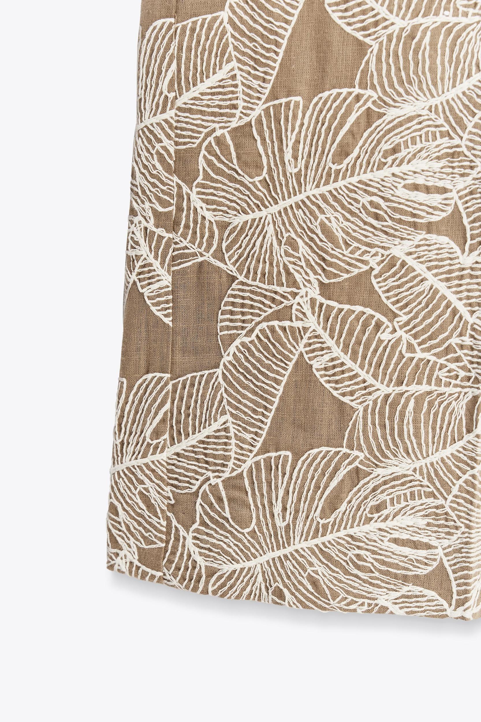 EMBROIDERED CULOTTES Product Image