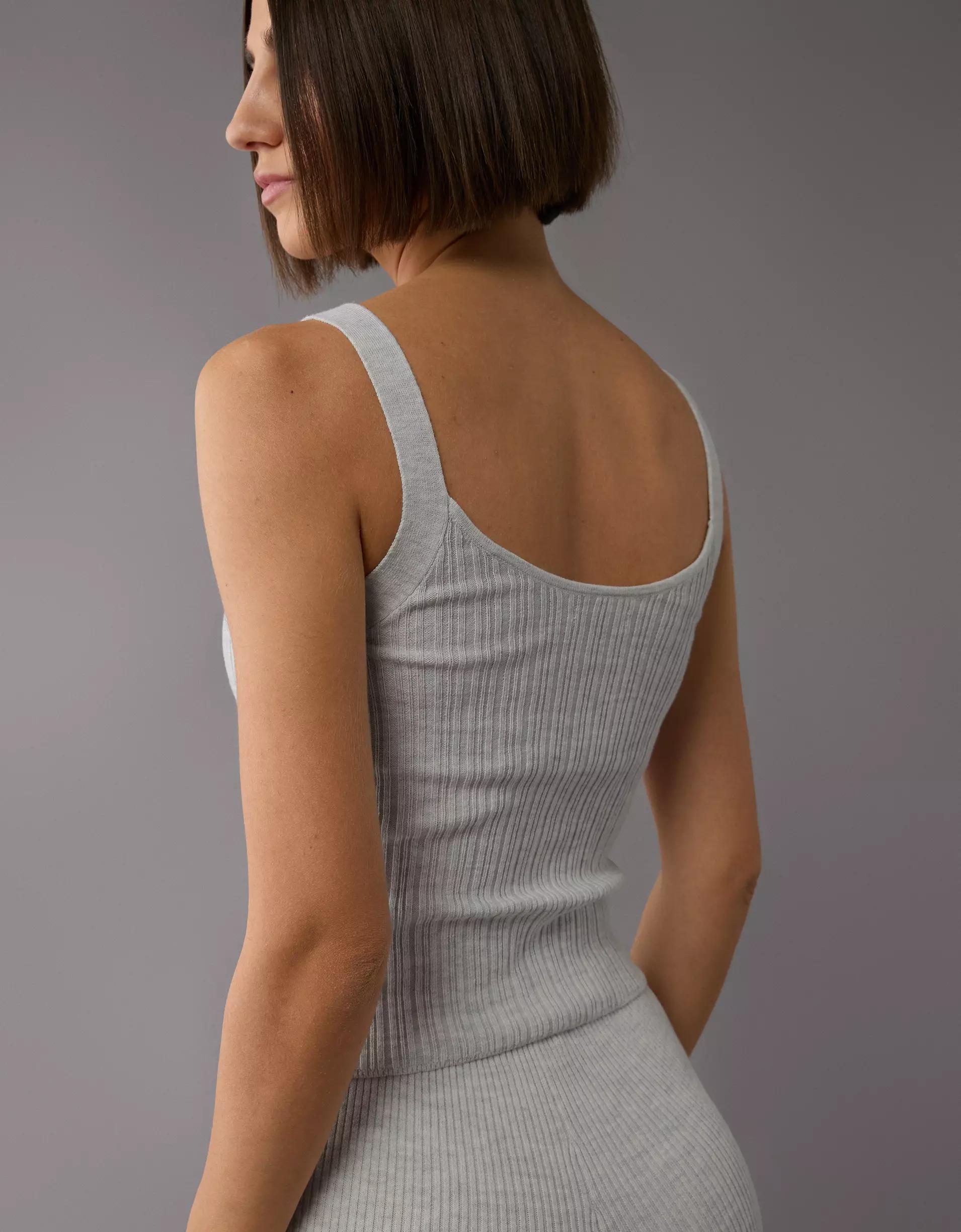 AE Scoop Neck Sweater Tank Top Product Image