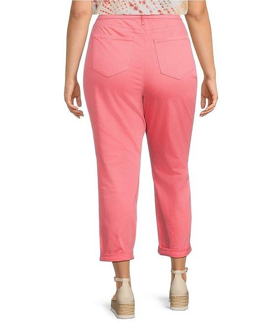 NYDJ Plus Size Margot Stretch Denim Girlfriend Jeans Product Image