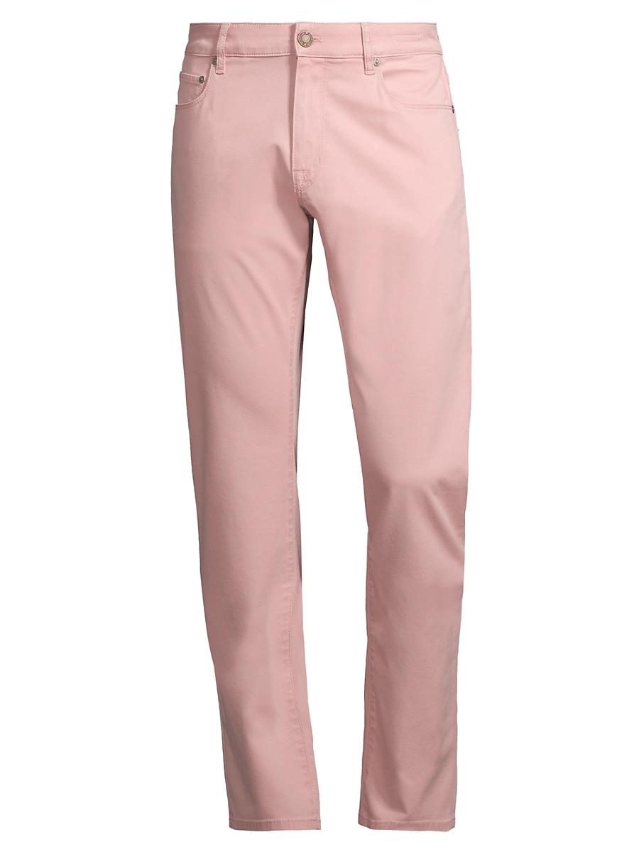 Mens Piqu Microstructure Super Light Cotton Pants Product Image