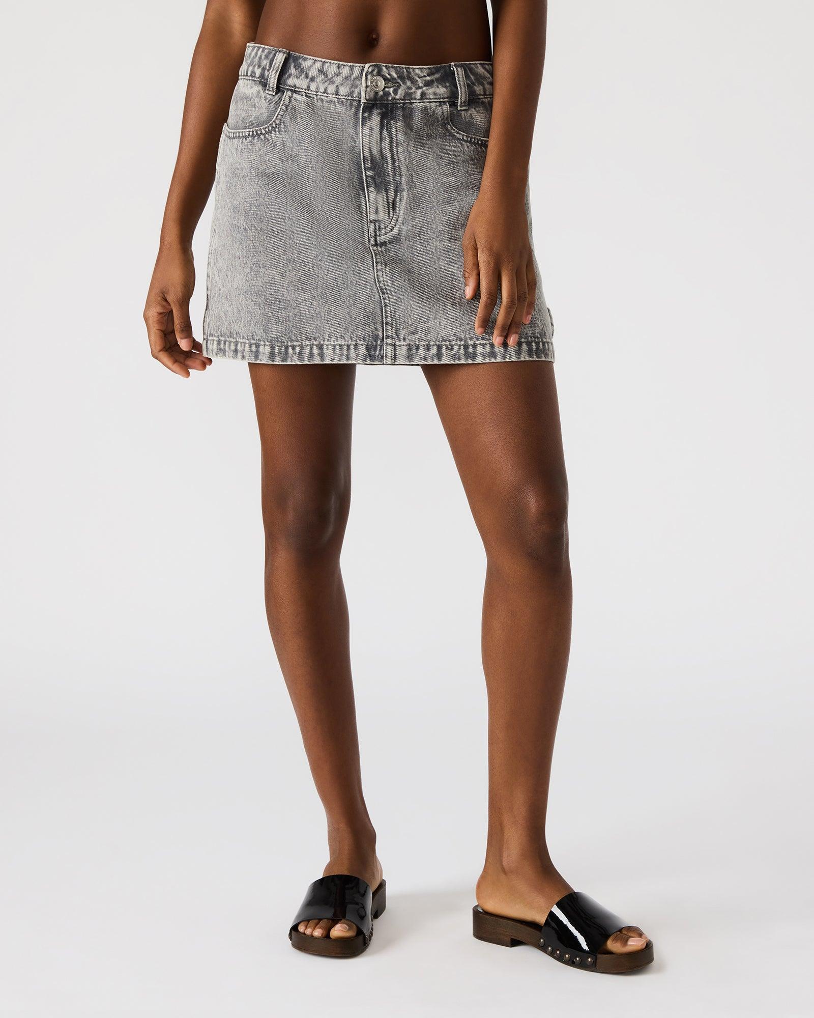 ABACO DENIM SKIRT LIGHT GREY Female Product Image