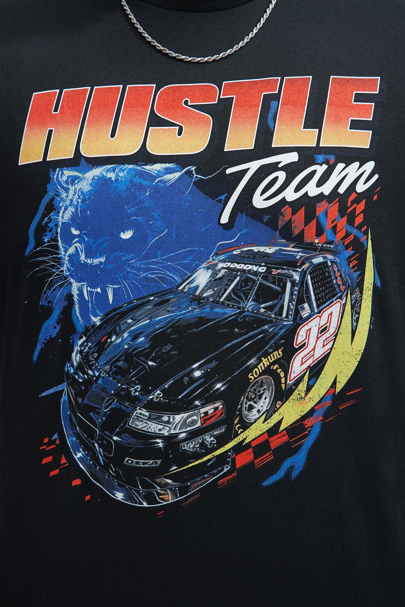 Team Hustle Short Sleeve Tee - Black Product Image