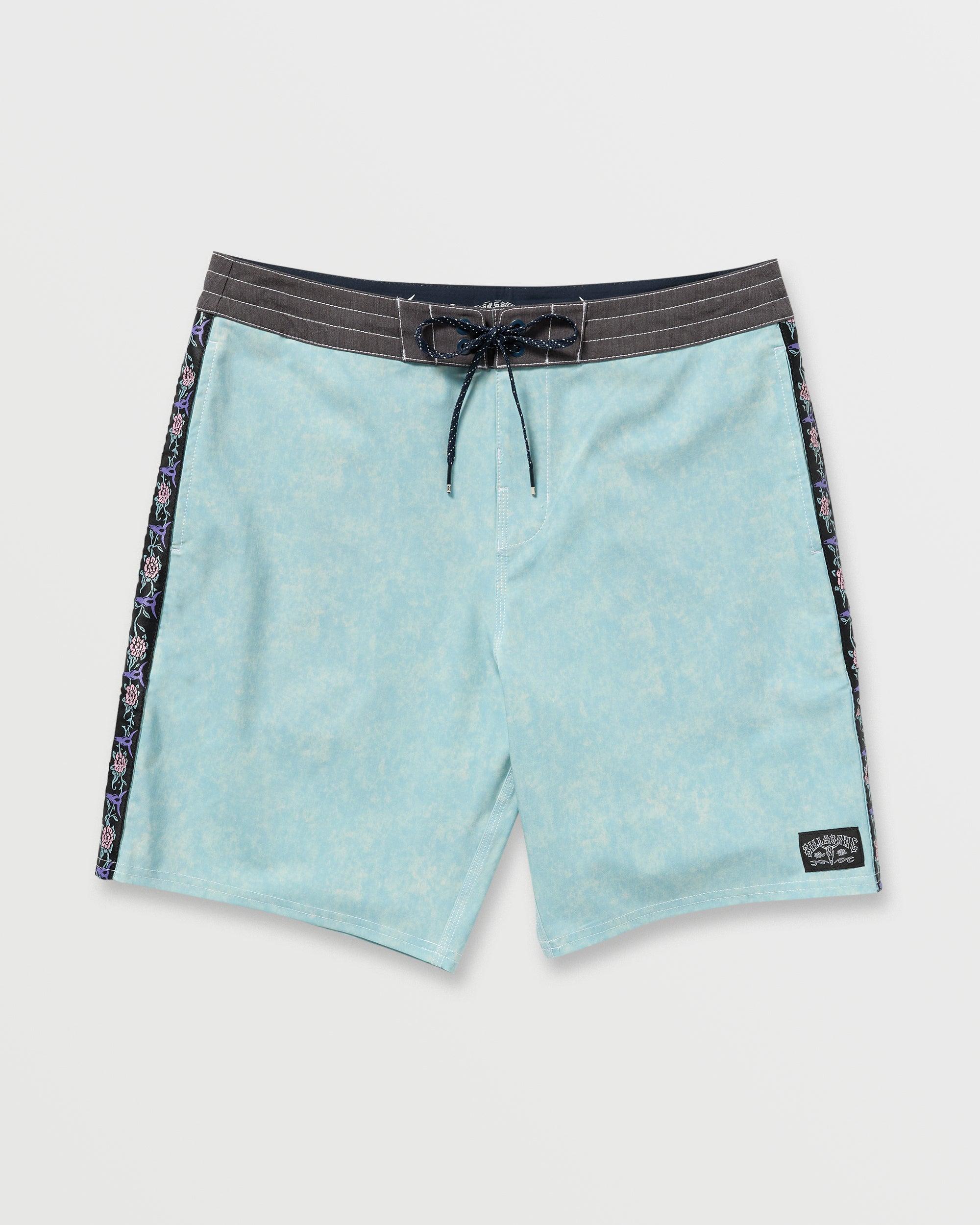 Spinner Lo Tide Boardshorts - Washed Blue Male Product Image