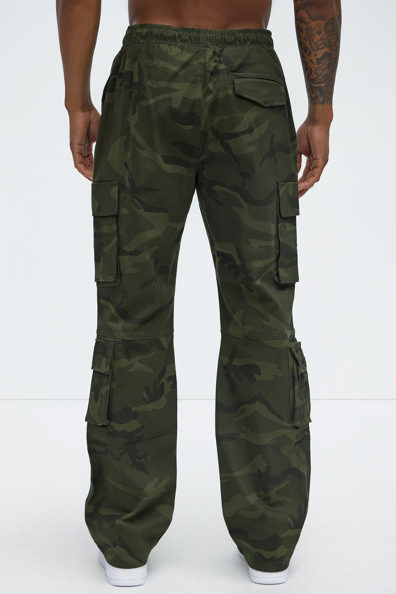 Stay On It Straight Cargo Pants - Camouflage Product Image