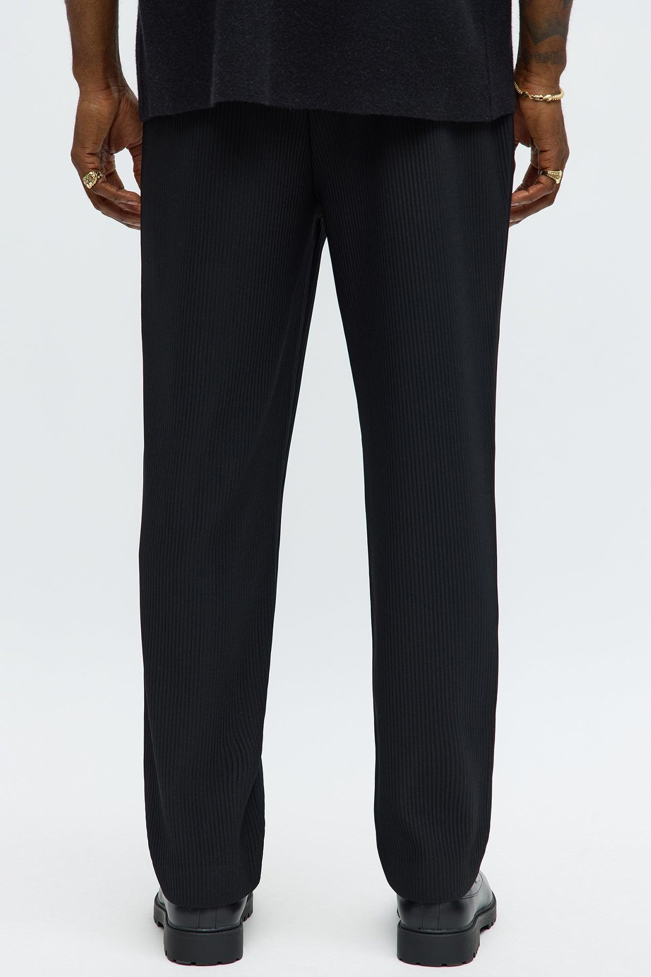 Show Up Slim Trousers - Black Male Product Image