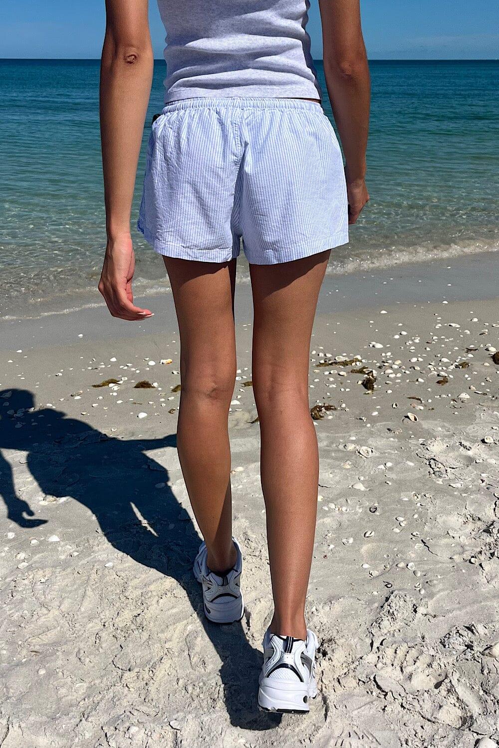 Mary Lou Striped Sweatshorts Product Image