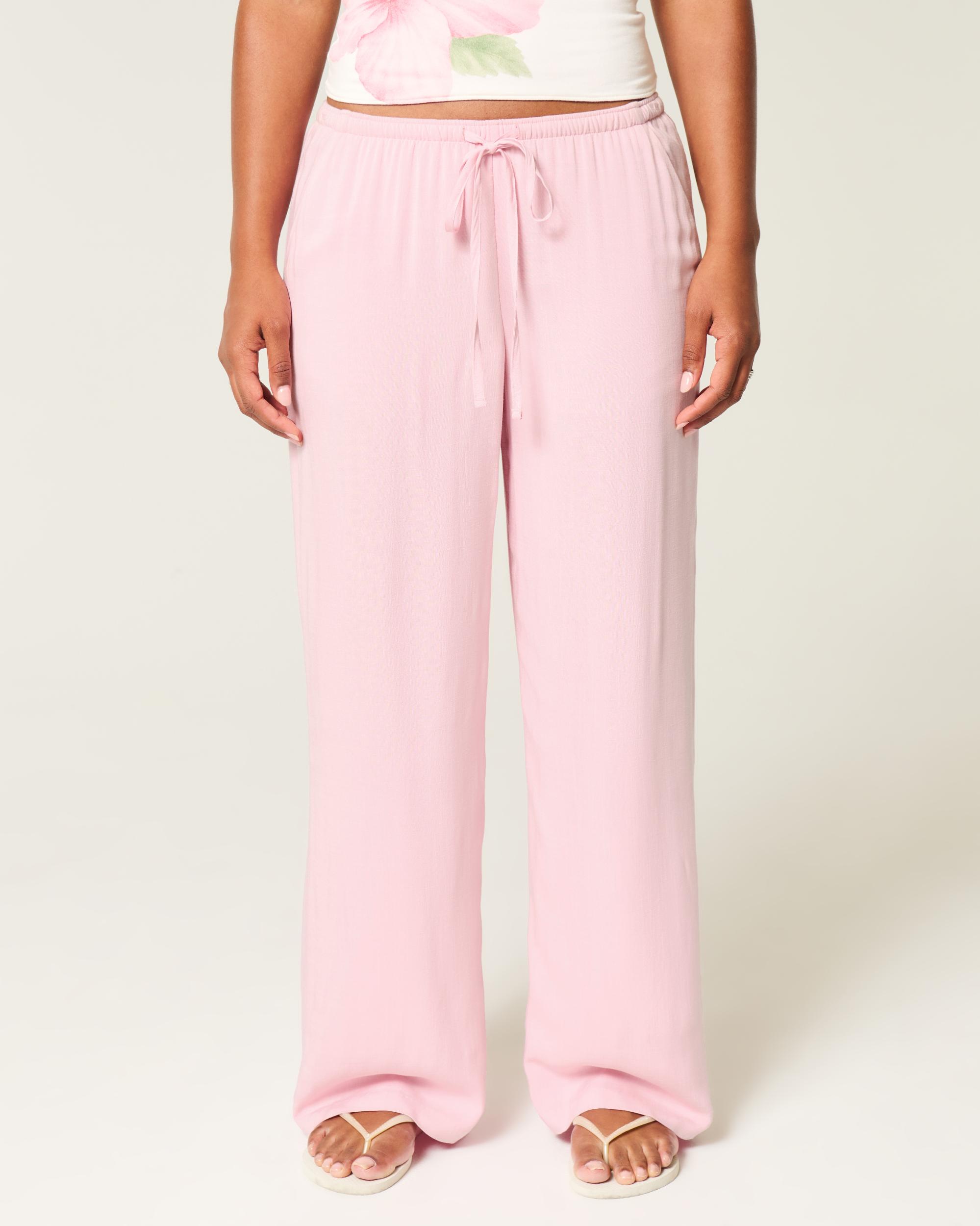 Low-Rise Baggy Pull-On Pants Product Image