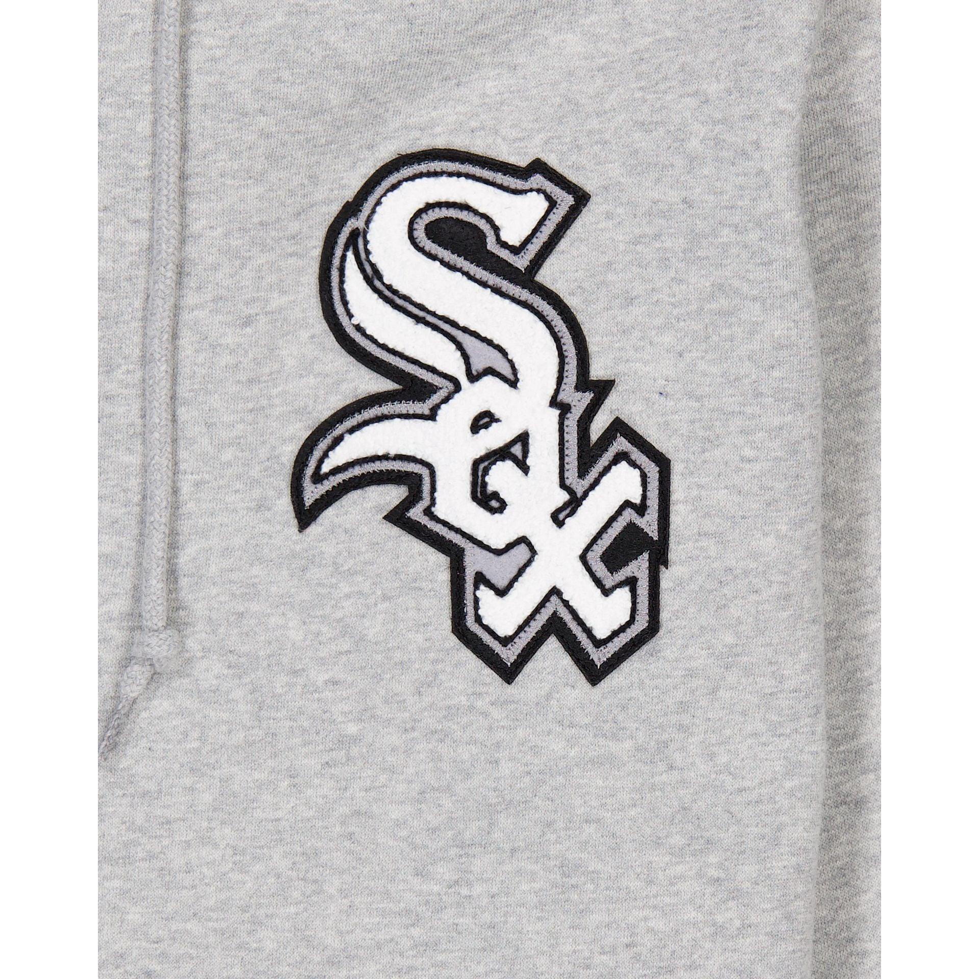 Chicago White Sox Gray Logo Select Full-Zip Hoodie Male Product Image
