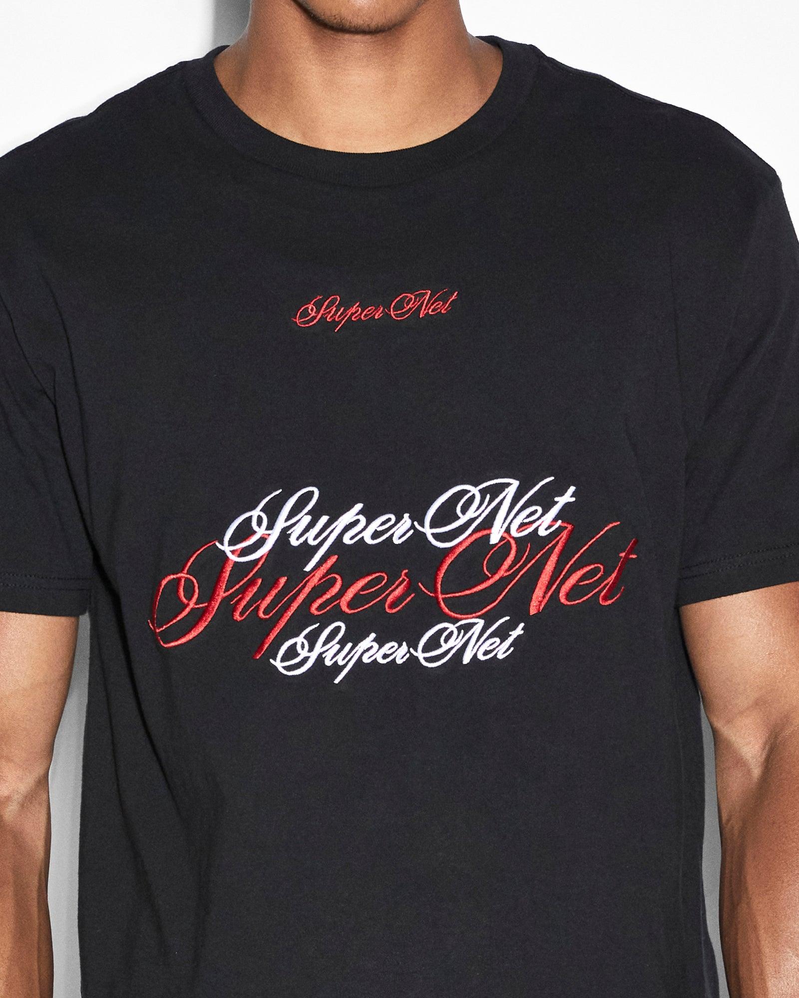 SCRIPTED KASH SS TEE RED/BLACK Male Product Image