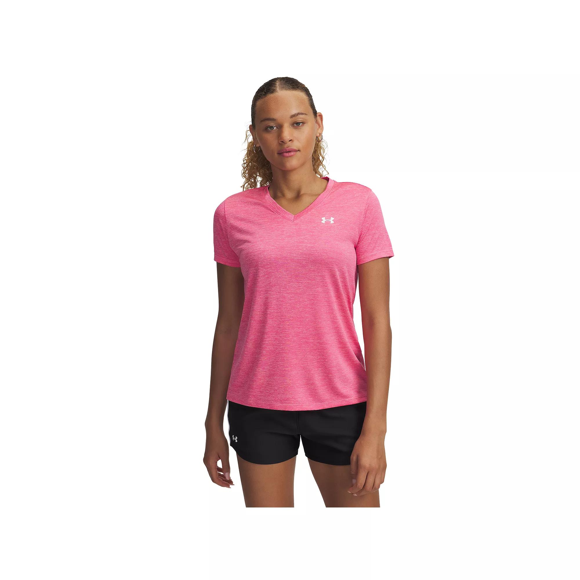 Women's Under Armour Tech™ V-Neck Short Sleeve Tee,  Product Image