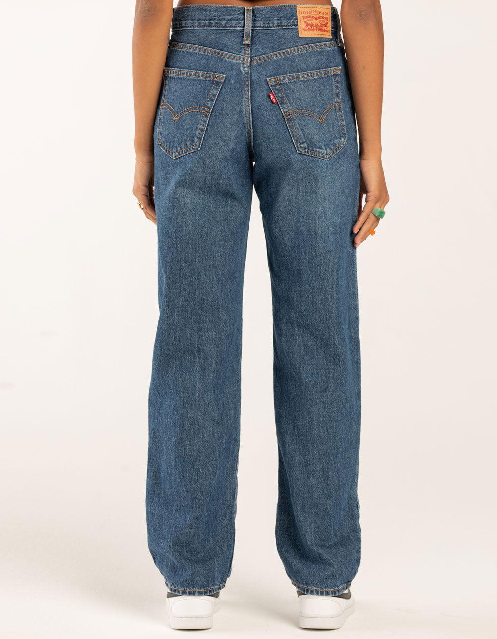 LEVI'S 94 Baggy Womens Jeans - Indigo Worn In - INDIGO DNM Product Image