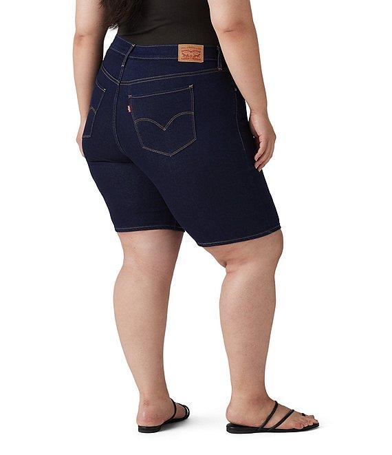 Levi's Plus Size Mid-Rise Bermuda Shorts Product Image