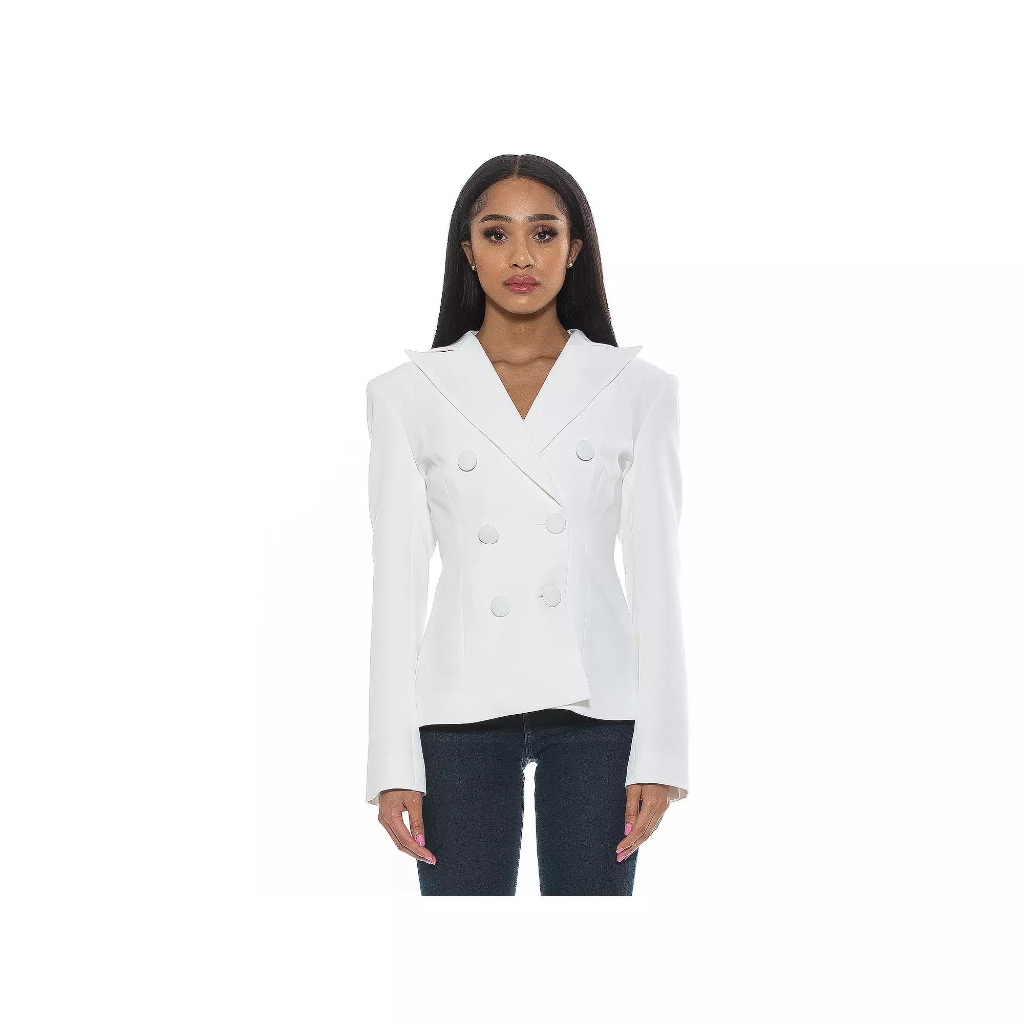 Women's ALEXIA ADMOR Lianne Classic Structured Blazer with Shoulder Pads,  Product Image