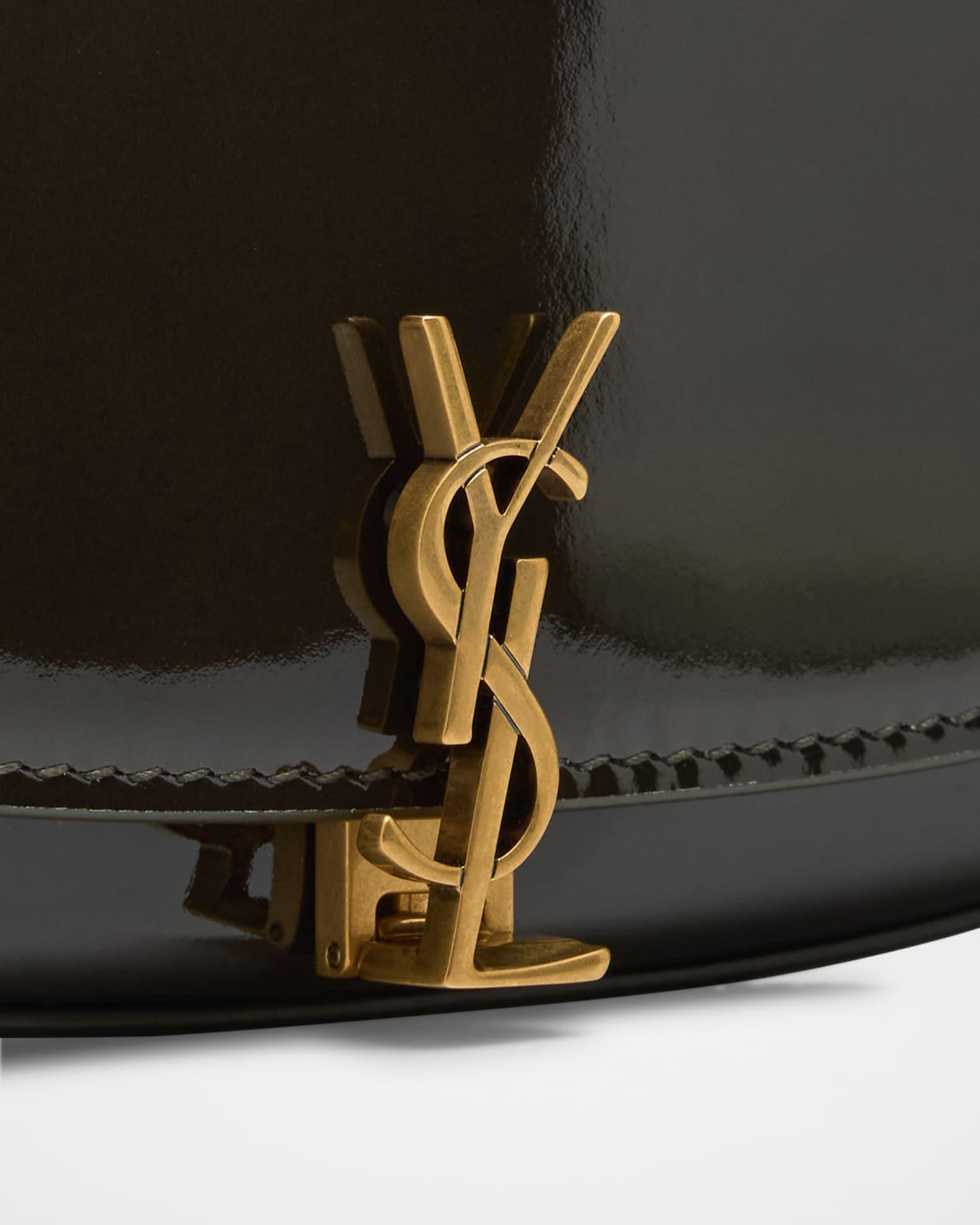 Mini YSL Flap Shoulder Bag in Patent Leather Product Image