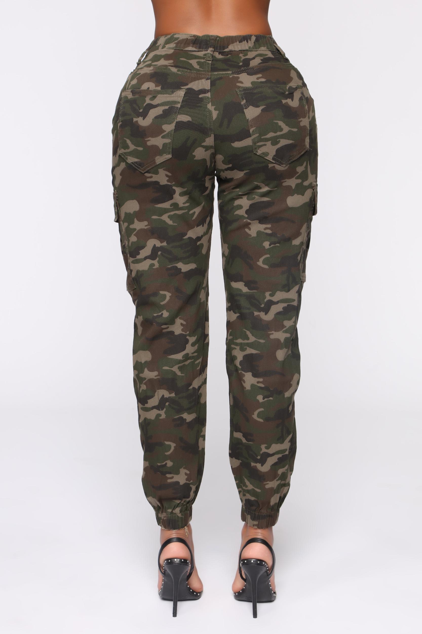 Cadet Kylie Camp Pants - Camo Product Image