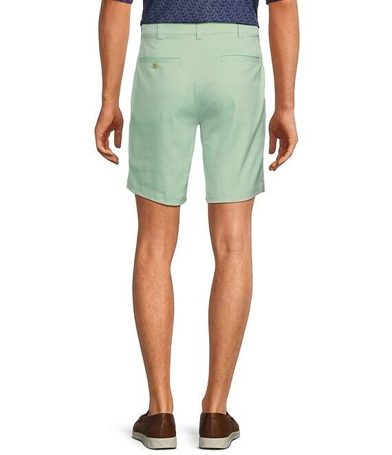 Roundtree & Yorke The Fairway 9#double; Flat Front Classic Fit Performance Shorts Product Image