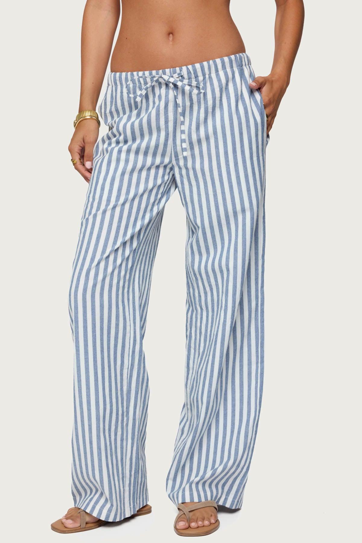 Macey Striped Pants Product Image