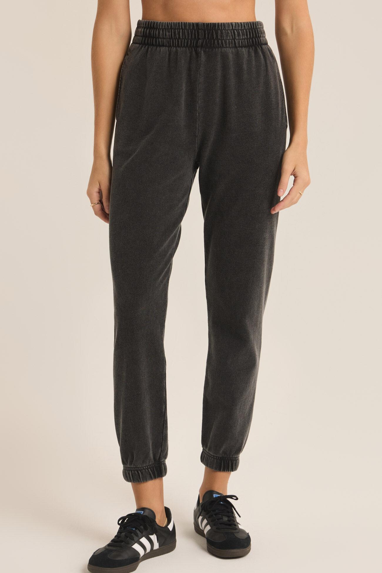 Slim Knit Denim Jogger Product Image