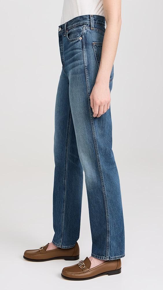 Alex Mill The Carla High Rise Straight Jeans | Shopbop Product Image
