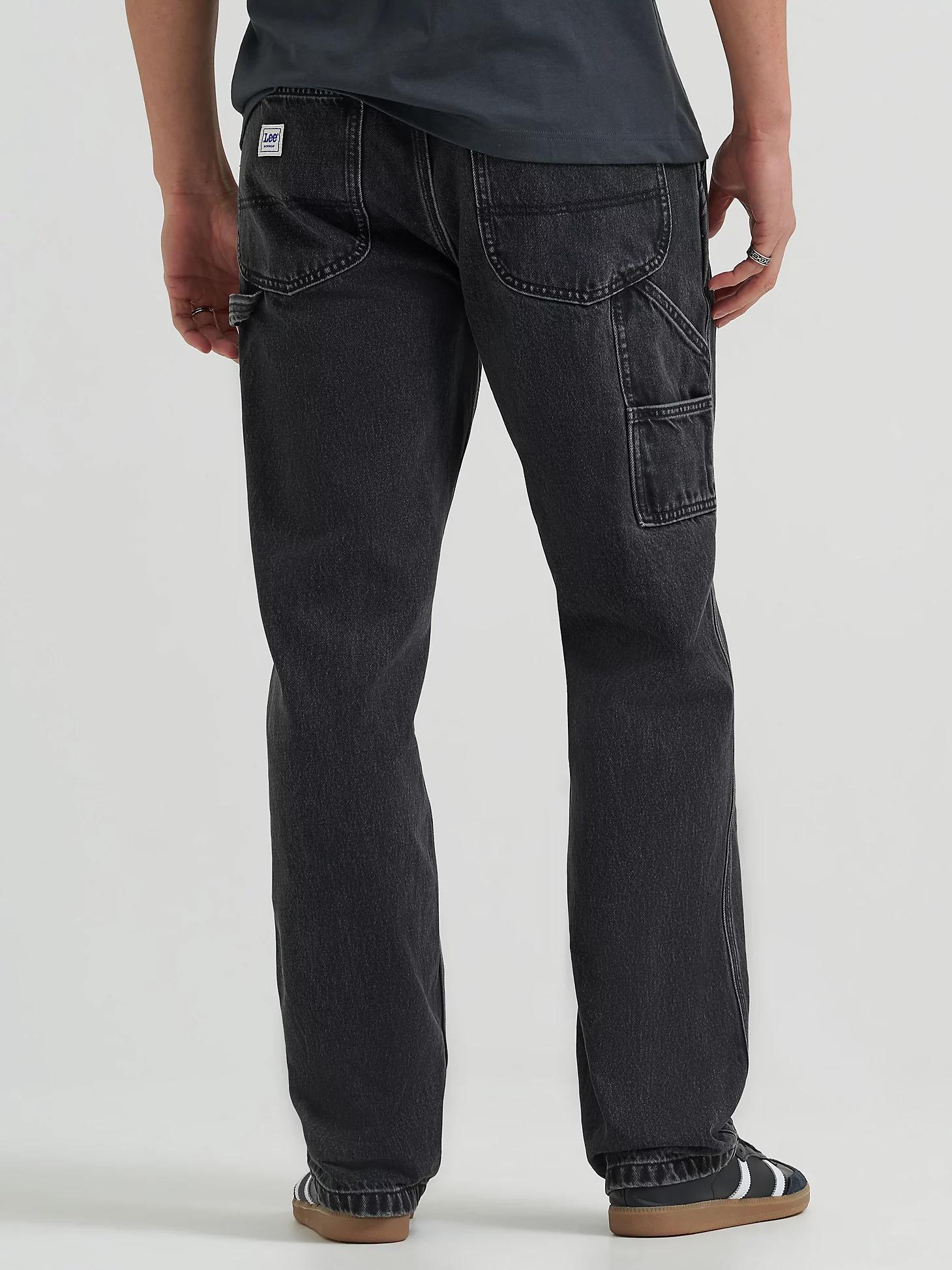 Men's 100% Cotton High Rise Loose Straight Carpenter Jean | Men's Jeans | Lee® Product Image