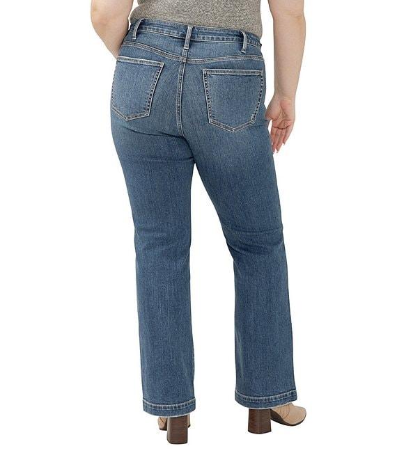 Silver Jeans Co. Plus Size Avery High Rise Trouser Jeans Product Image