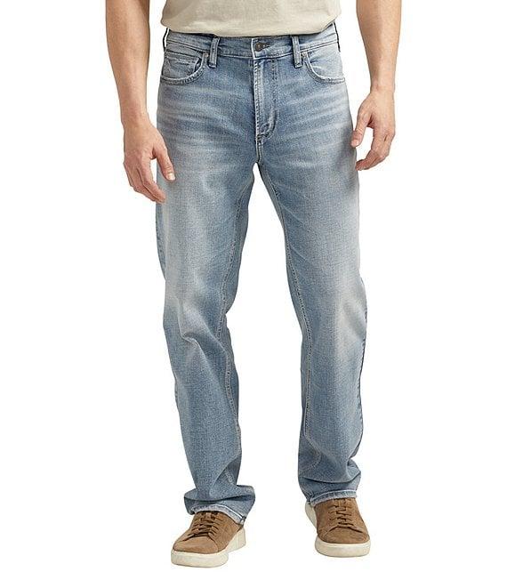 Silver Jeans Co. Classic Fit Grayson Straight Leg Denim Jeans Product Image