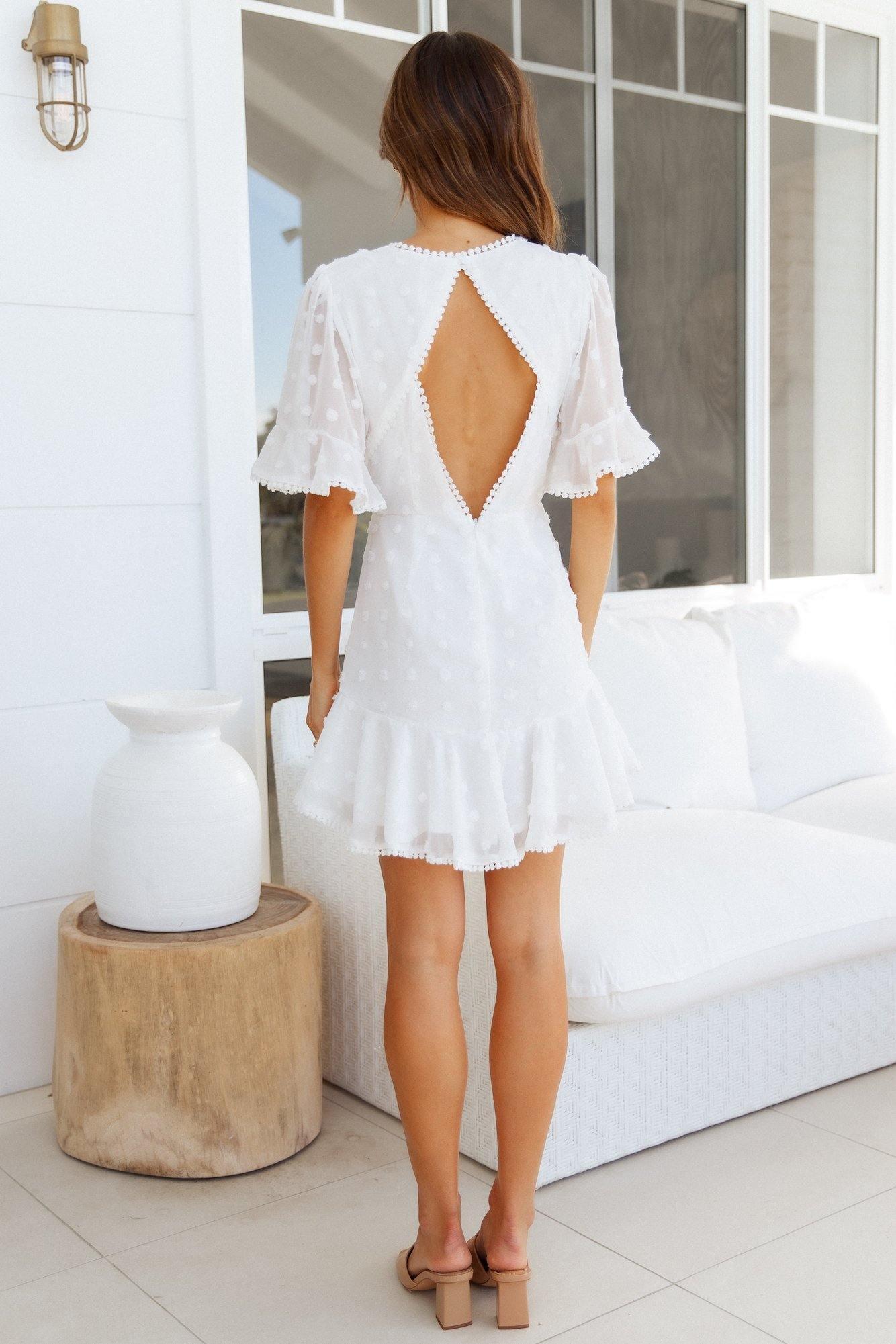 Good Form Dress White Product Image