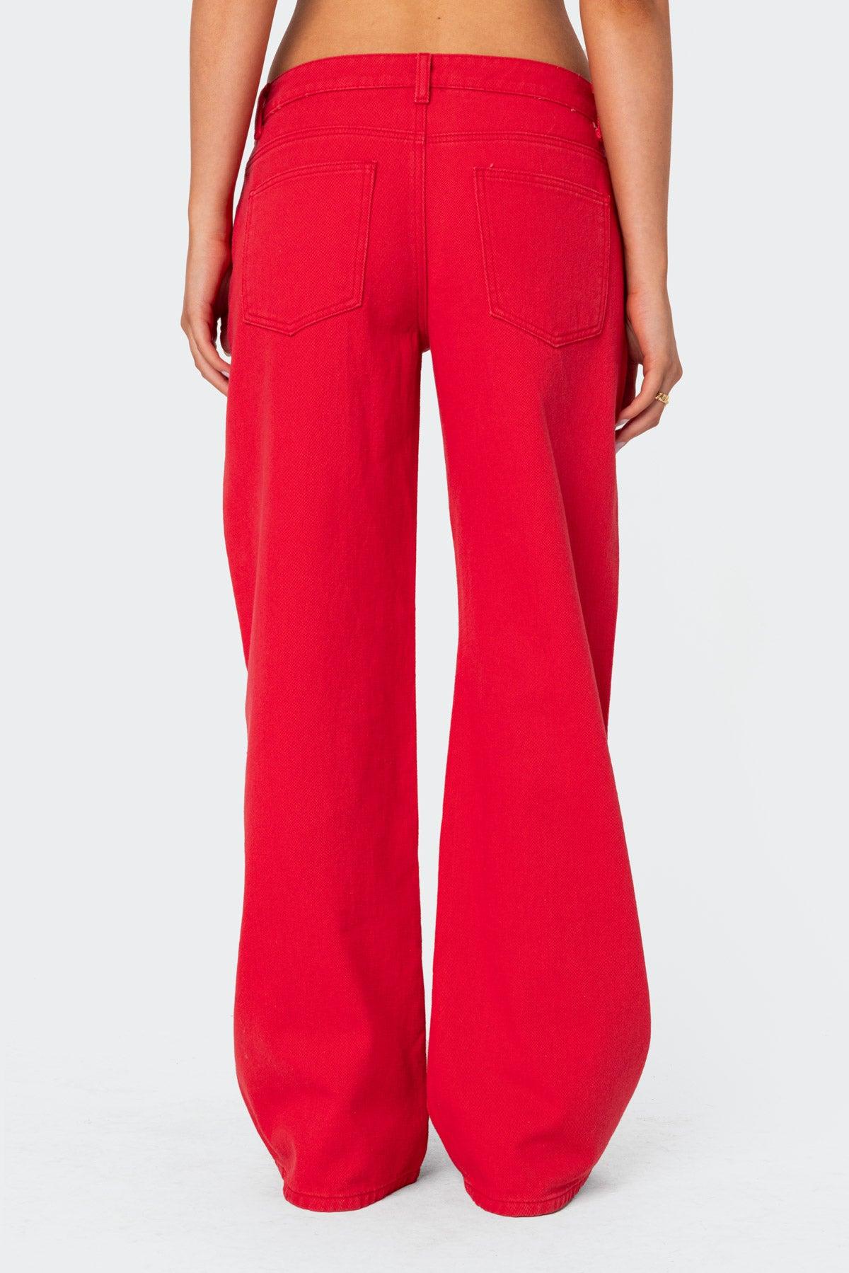 Roman Low Rise Baggy Jeans Product Image