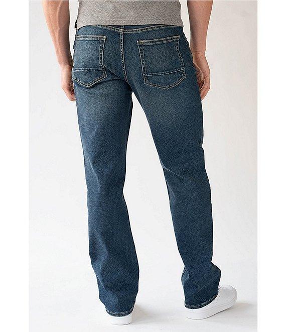 Devil-Dog Dungarees Men's New River Performance Stretch Relaxed Fit Straight Denim Jeans Product Image