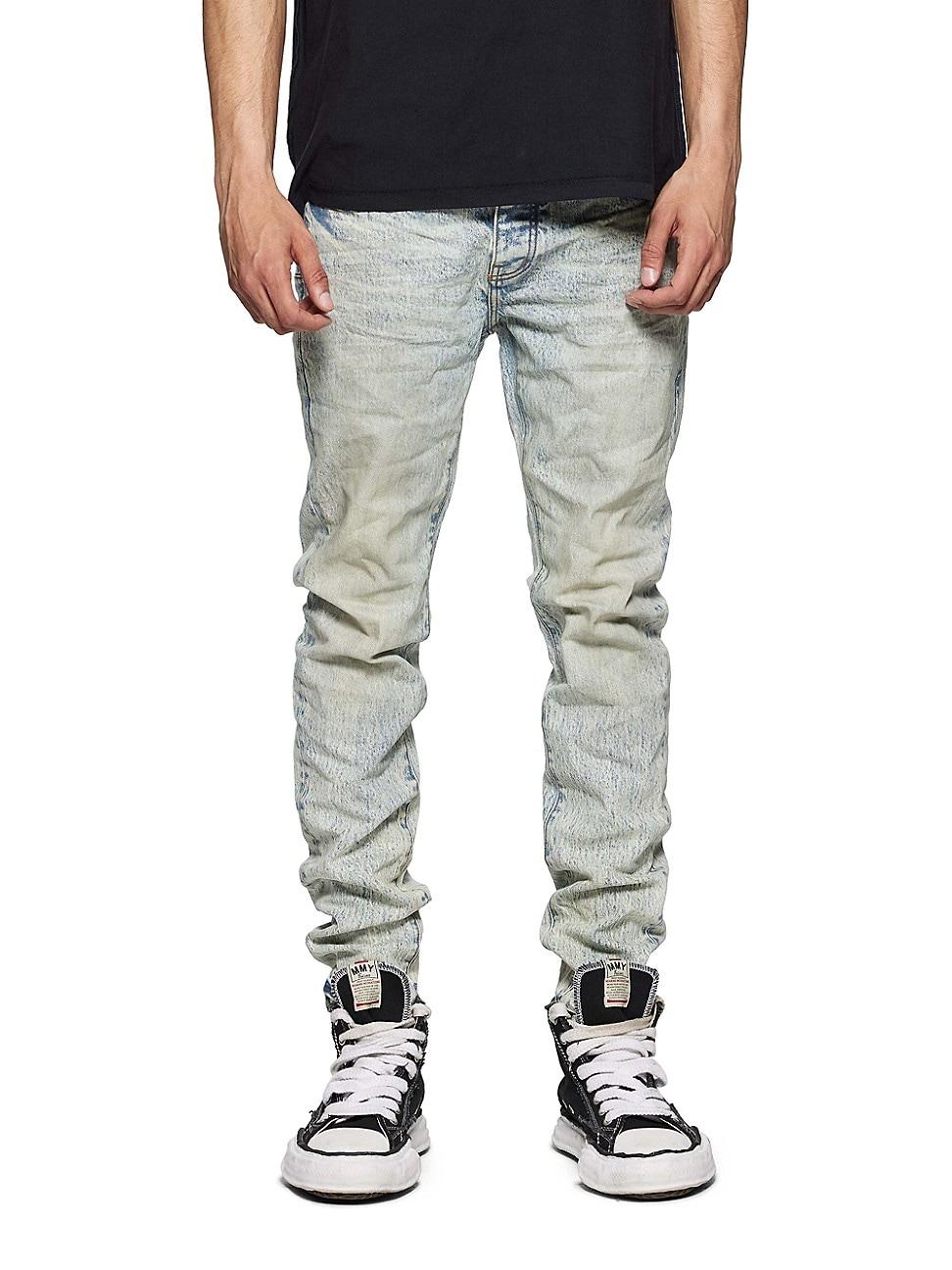 Mens Sunshine Coated Straight-Fit Jeans Product Image