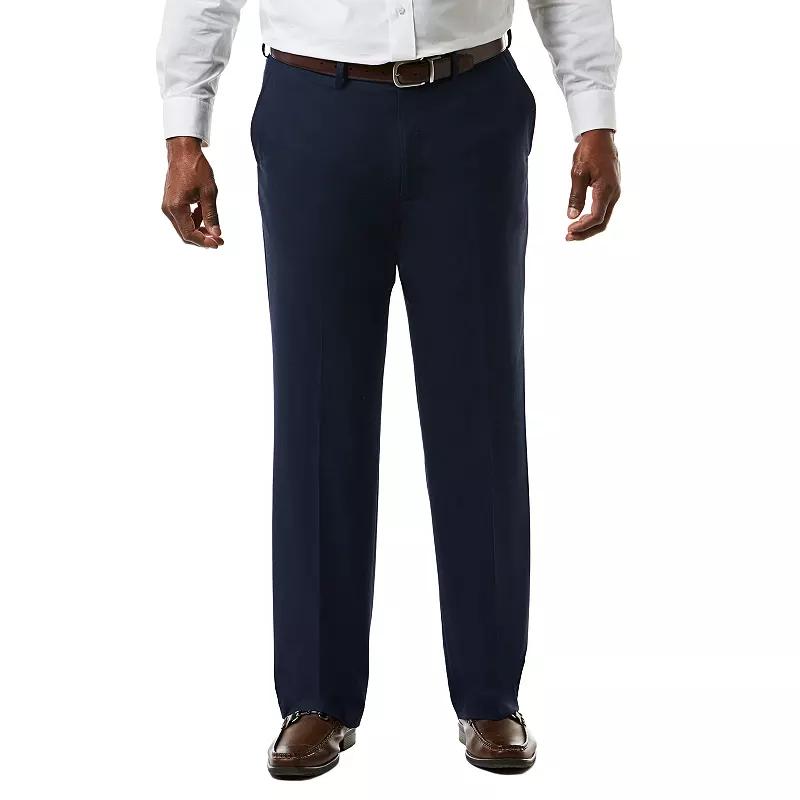 Big & Tall J.M. Haggar Premium Classic-Fit Sharkskin Stretch Flat-Front Suit Pants, Men's,  Product Image