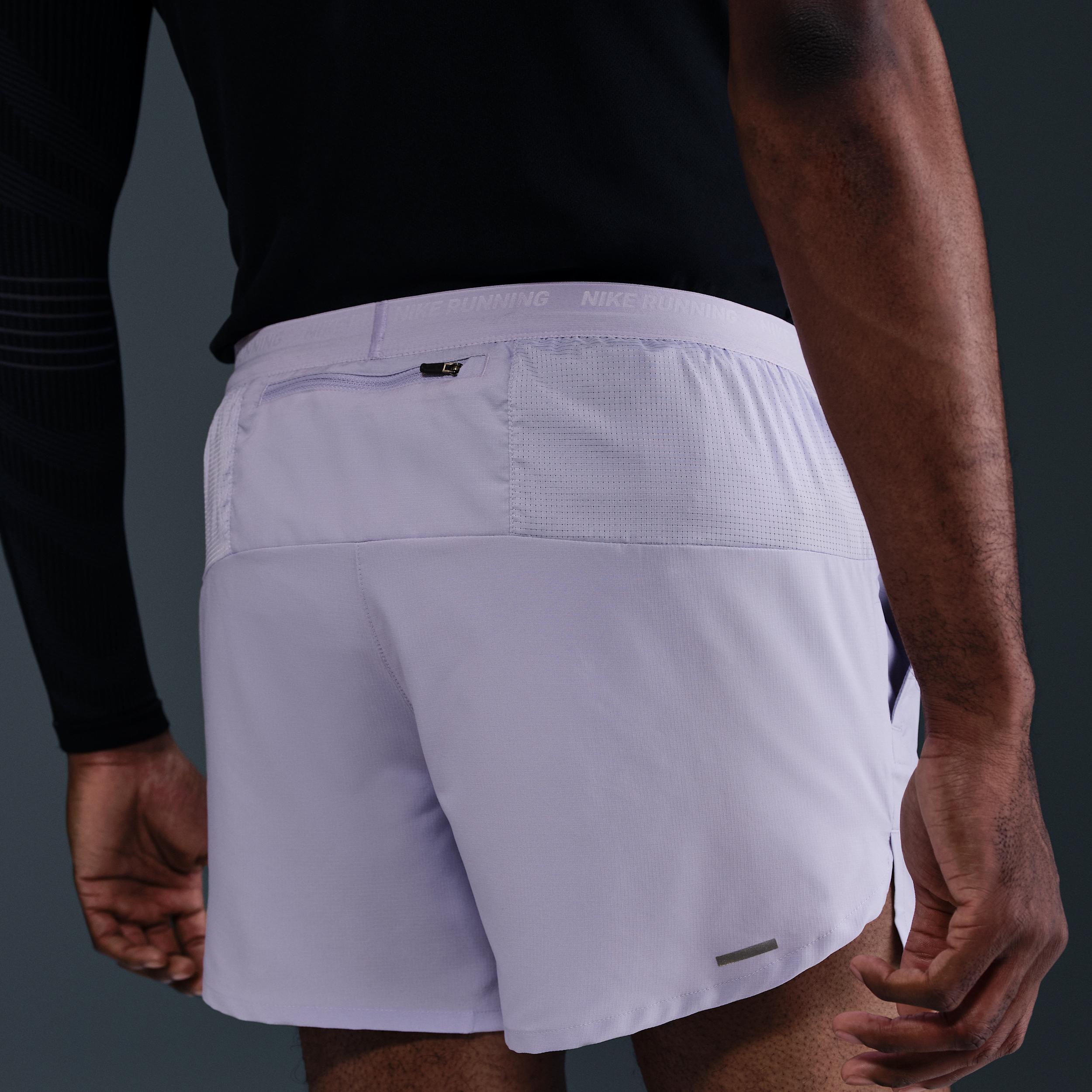 Nike Mens Stride Dri-FIT 5 Brief-Lined Running Shorts | DM4755-515 Product Image