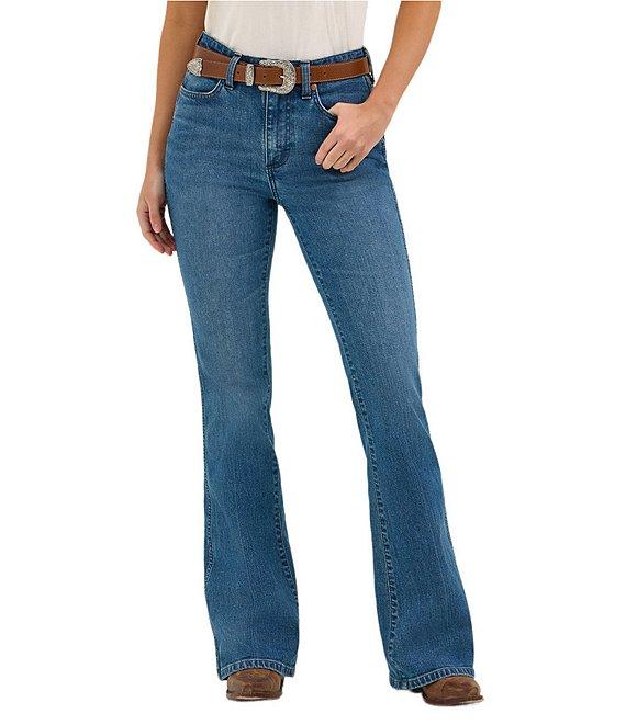 Wrangler x Whataburger Bailey High Rise Flare Jeans Product Image