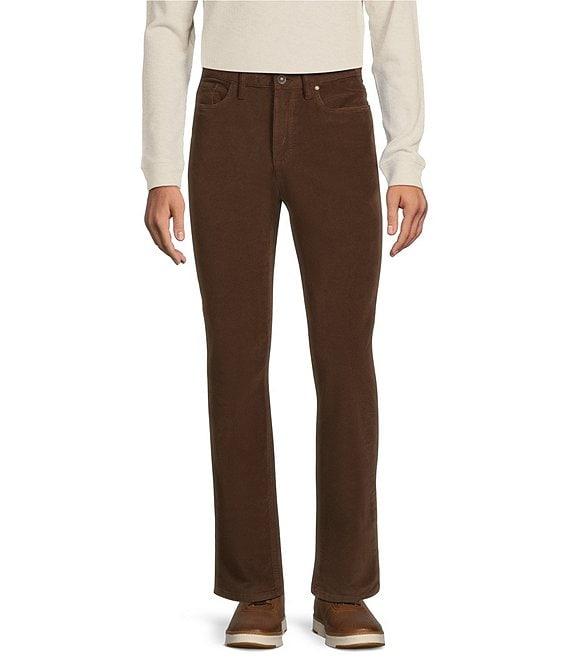 Rowm The Nomad Flat Front Diagonal Corduroy Garment Dyed 5-Pocket Pants Product Image