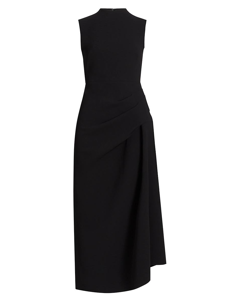 Womens Kempsey Crepe Draped Maxi Dress Product Image