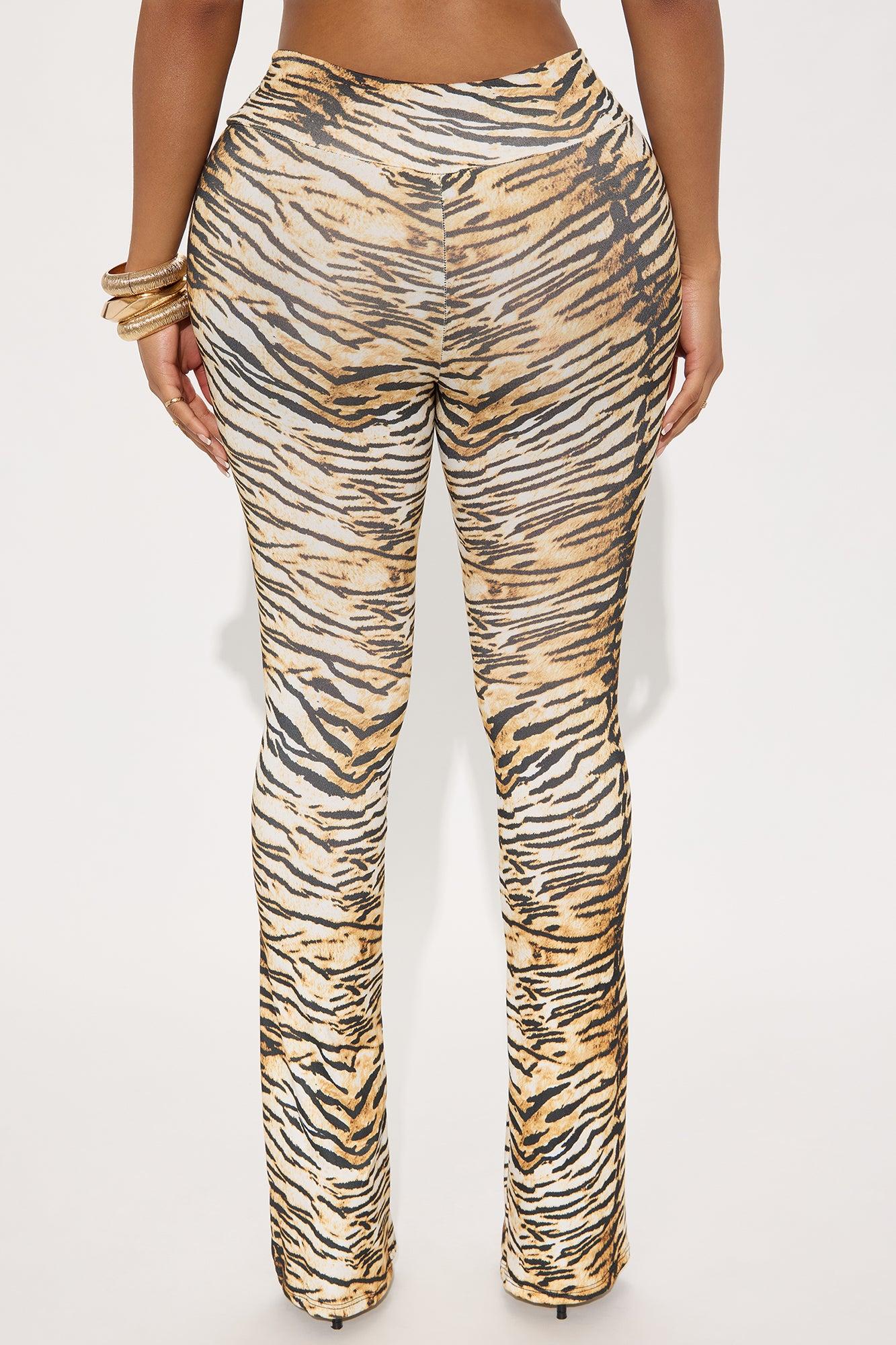 Wild Side Flare Pant - Brown/combo Product Image