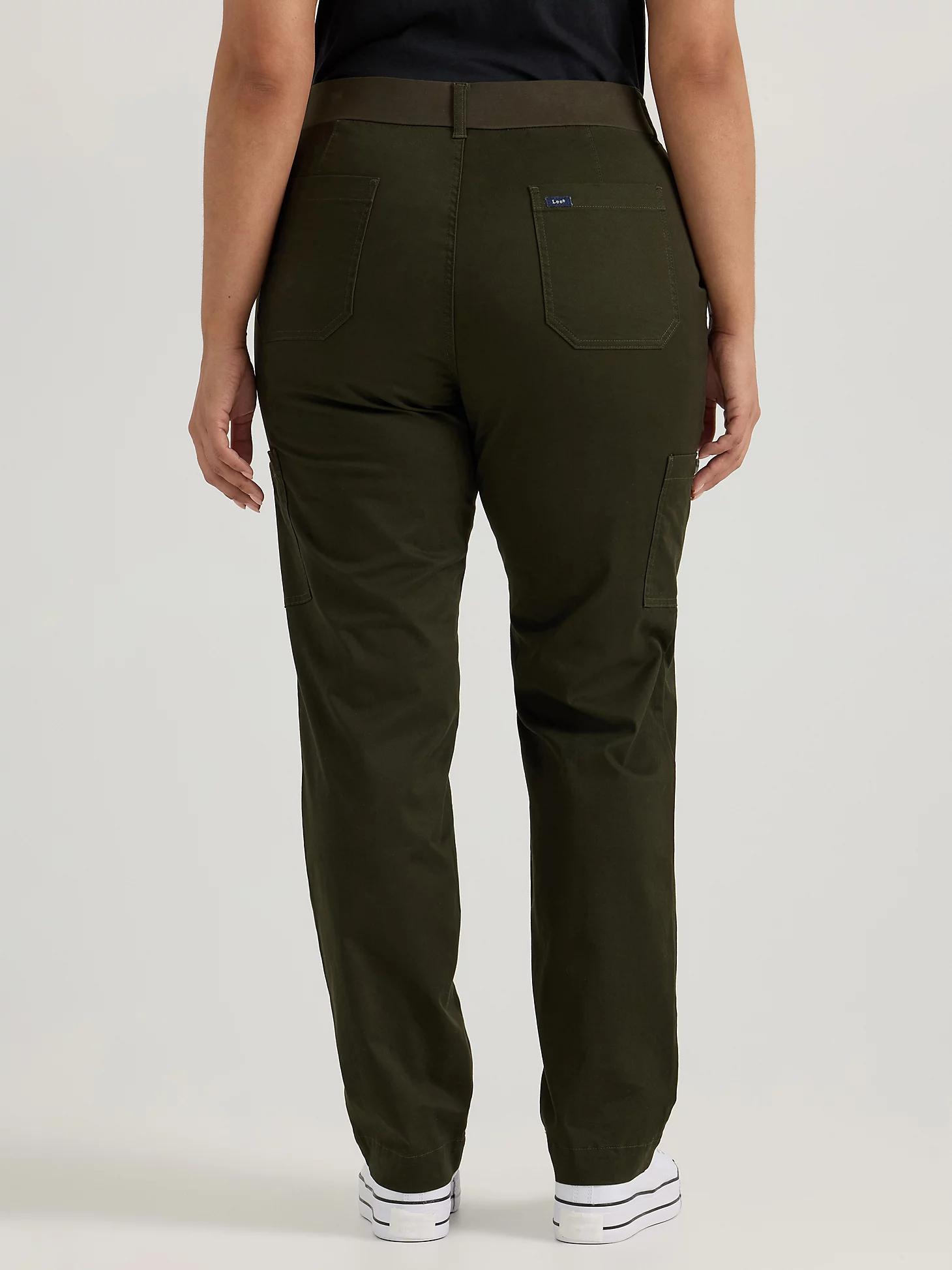 Women's Ultra Lux Comfort with Flex-to-Go Loose Utility Pant (Plus) | Women's Pants | Lee® Product Image