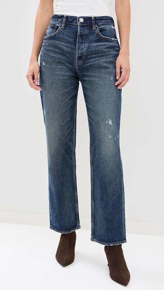 MOUSSY VINTAGE MV Welaka Wide Straight Jeans | Shopbop Product Image