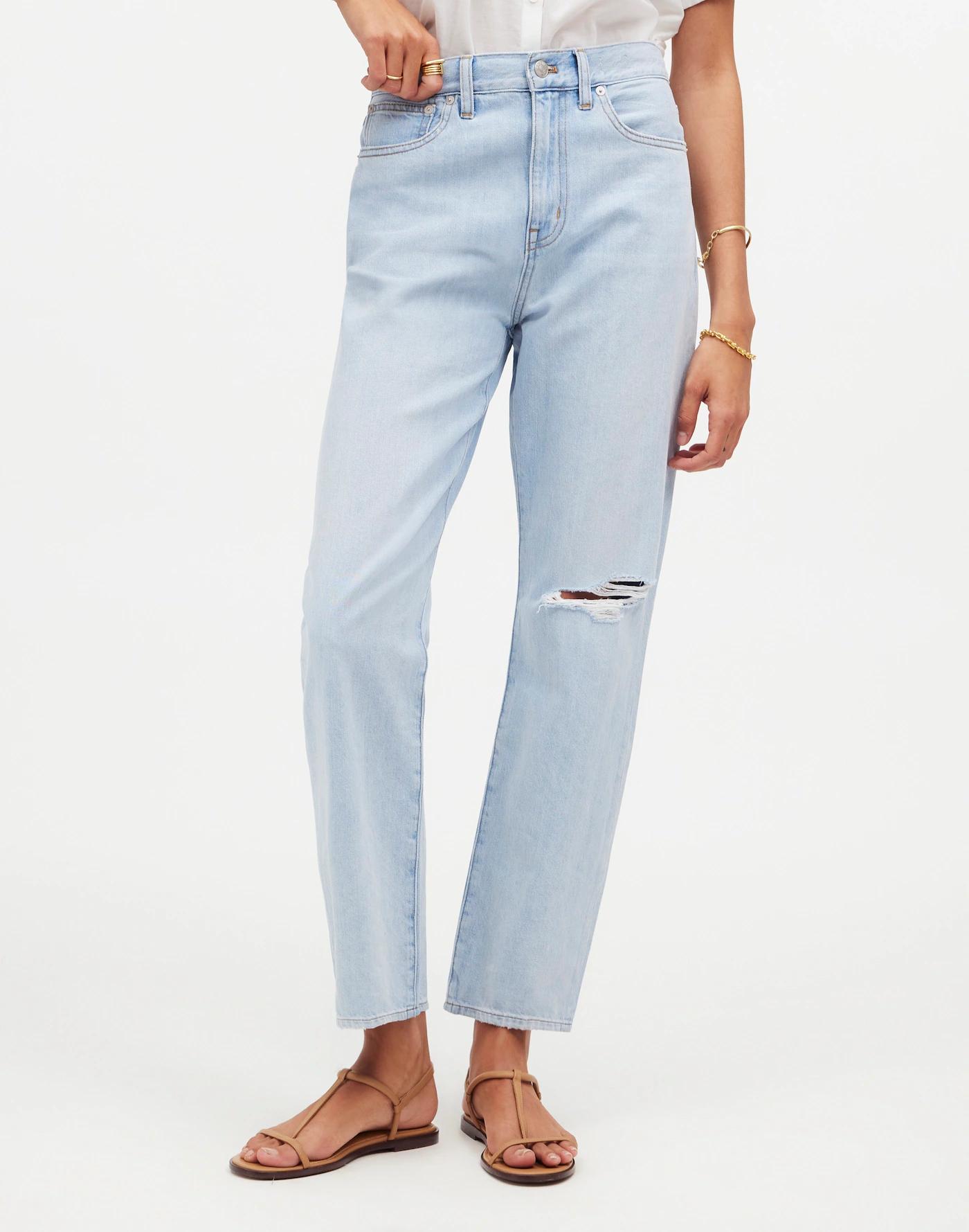 The Tall '90s Straight Crop Jean Product Image