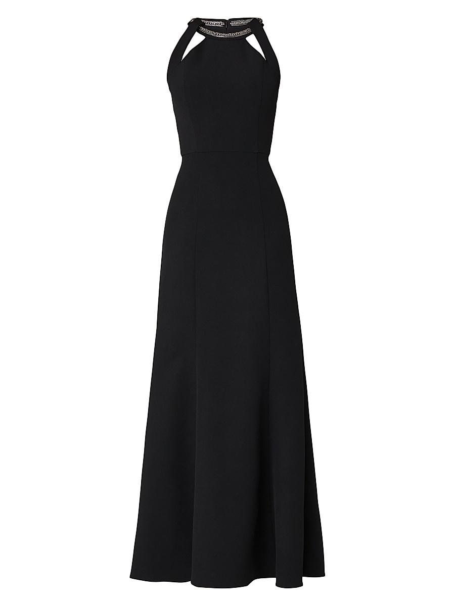 Womens Lyla Cut-Out Halter Maxi Dress Product Image