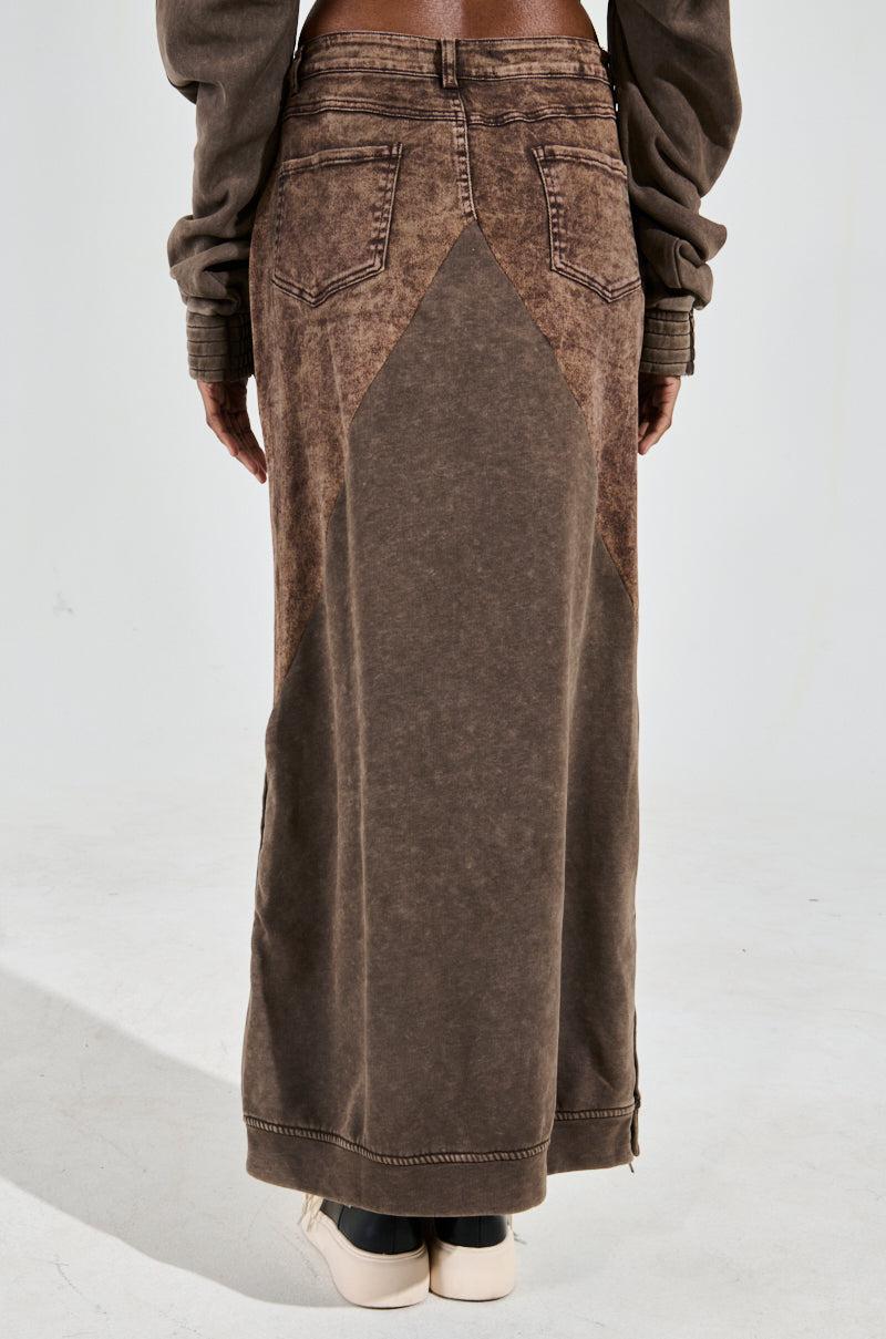 BROKE MY HEART MAXI SKIRT Product Image