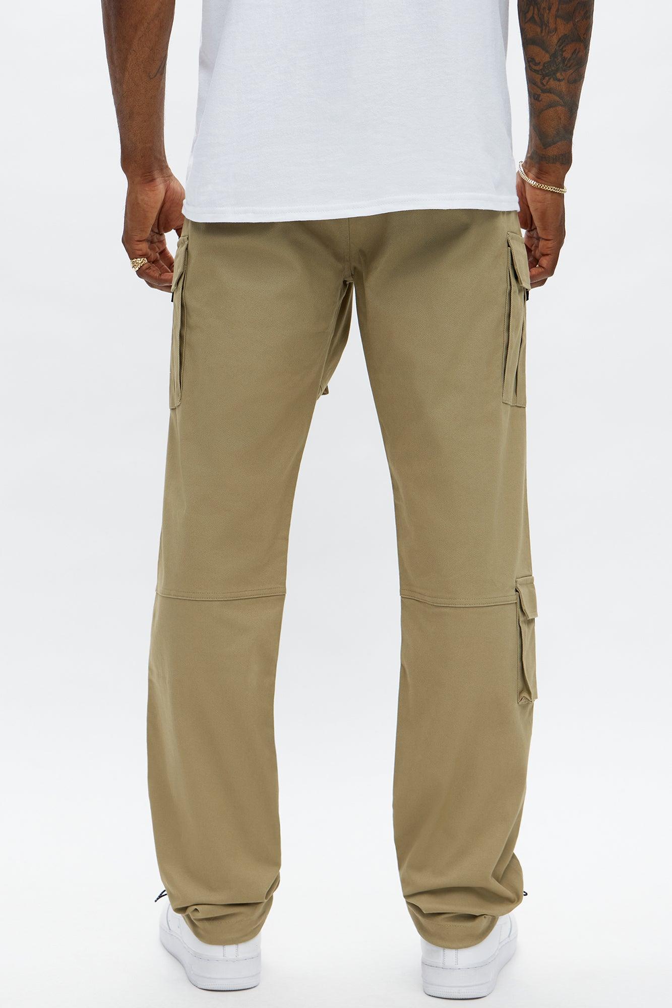 Slim Mission Ready Cargo Pants - Olive Male Product Image