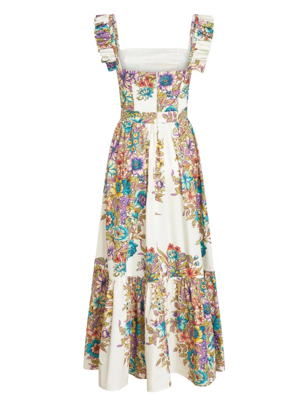 floral-print midi dress Product Image