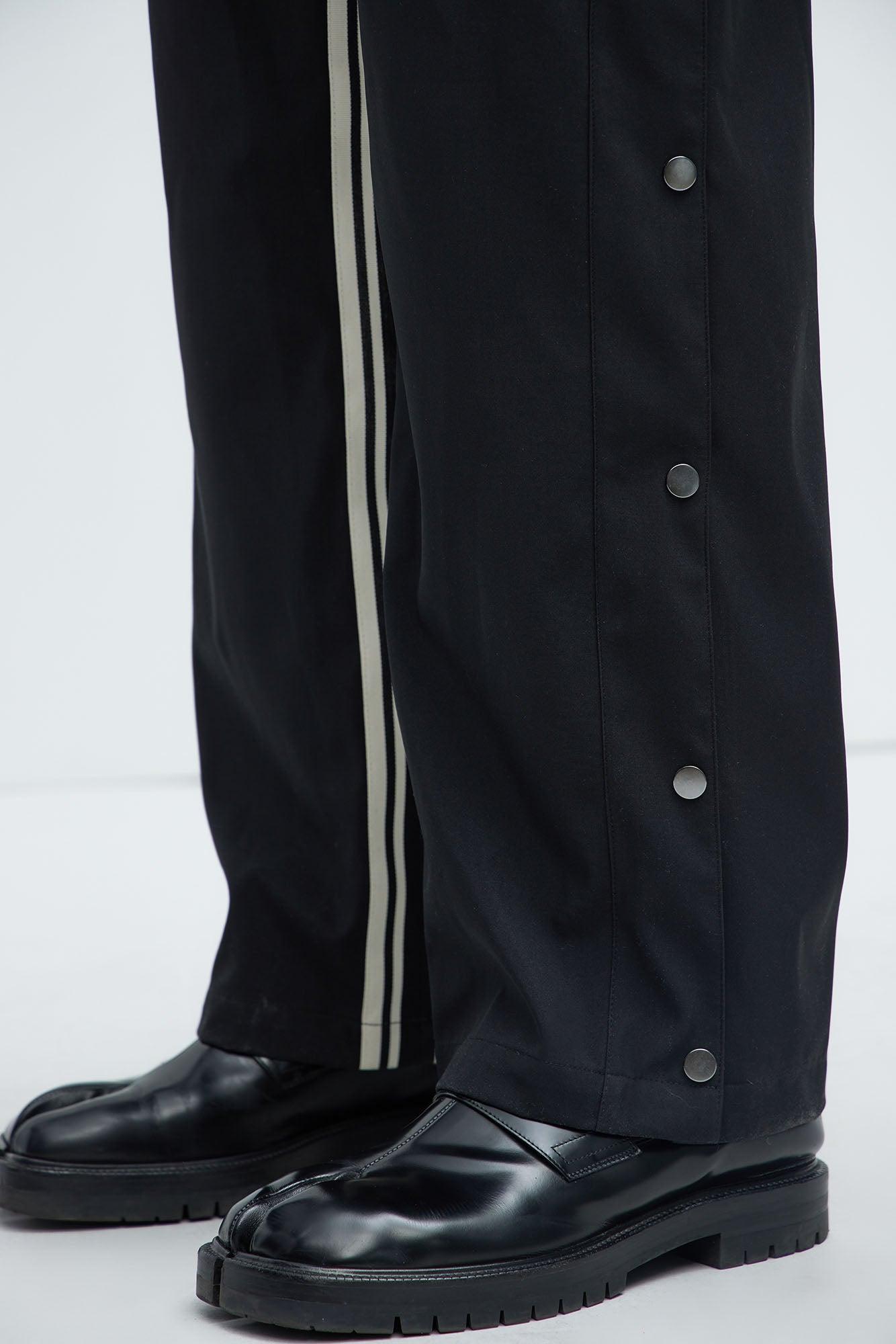 Standout Striped Track Pants - Black Product Image