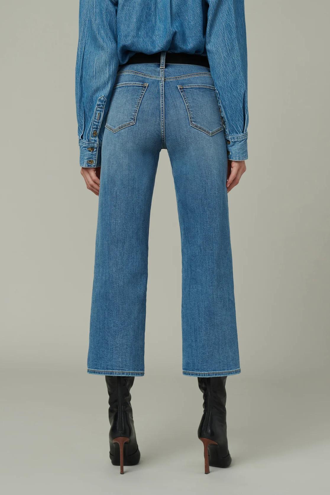 The Blake High Rise Wide Leg Crop - No Promises Product Image