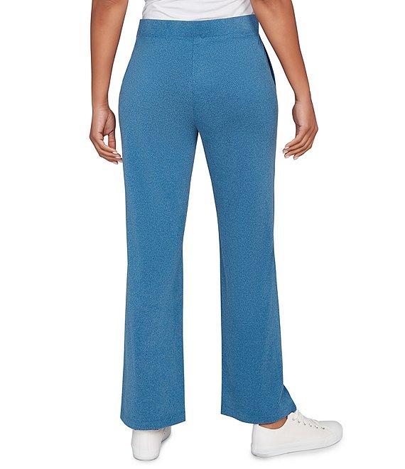 Ruby Rd. Luxe Ribbed Textured Pull-On Pants Product Image